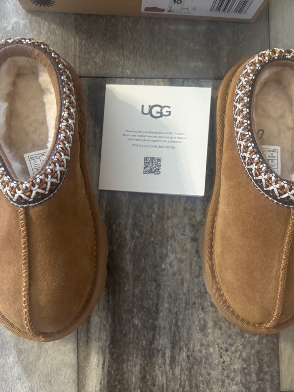 Brand new authentic kids Ugg Tasman